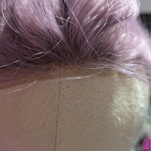 Lilac Lavender Lace Front Wig | 28” Straight | Swiss Lace Rumi Kpop Demon Hunter - Picture 16 of 16